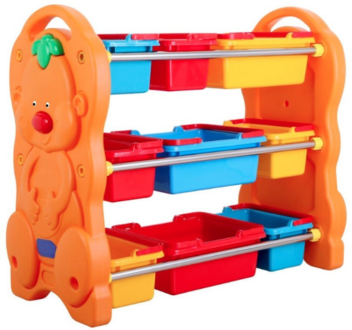Mueble Cajas Organizador Juguetes Plástico-0