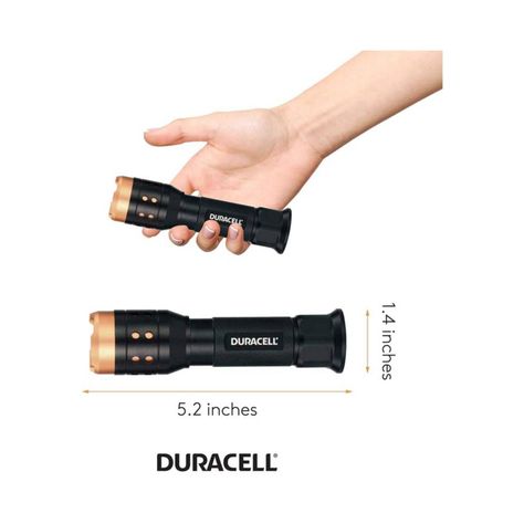 Linterna Led Duracell 350 Lumens Con Enfoque Varia-1