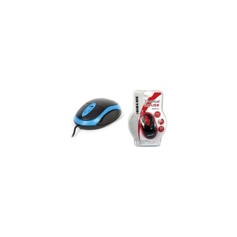 Mouse Óptico Con Conexión Usb Color Azul - Puntostore-1