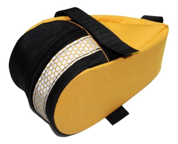 Bolso Sillín Bicicleta Woman Style Amarillo Nuevo On Wheels-0