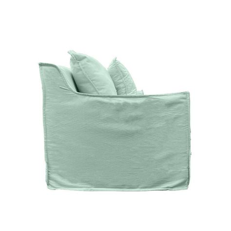 Sofá Puangue Chenille Agua 3C-3