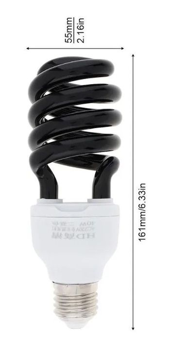 Ampolleta Uv Fiesta Flúor 40w E27 Luz Negra Ultravioleta-3