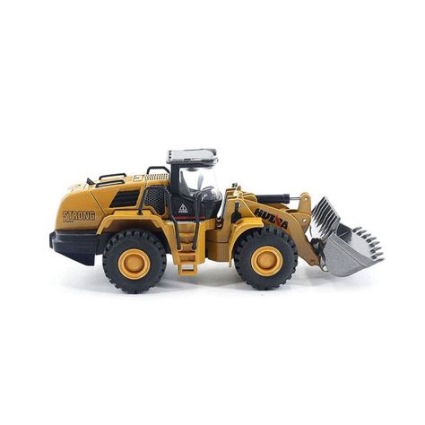 CARGADOR FRONTAL - 1813 - 1:60 - DIE CAST METAL - HUINA-2