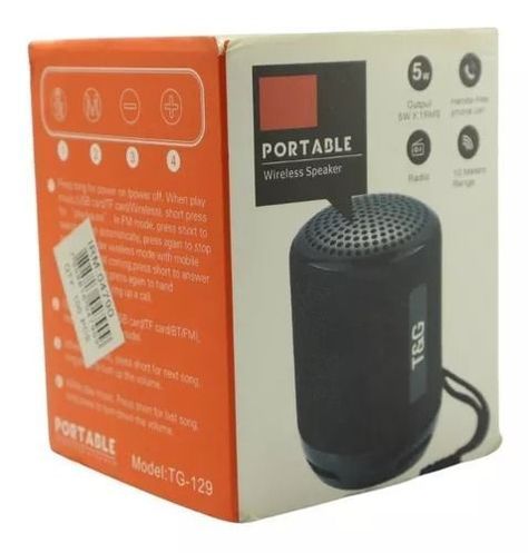 Parlante Wireless T&G Portable-3