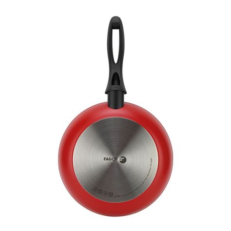 Batería de cocina de aluminio roja Máxima 6 Piezas-6
