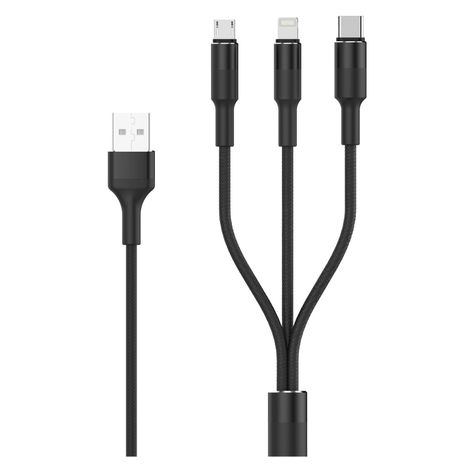 Cable De Datos 3 En 1 Havit H691-1