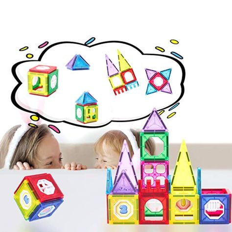 Bloques Magnetico Juego Didactico 34 Pcs Niños-2