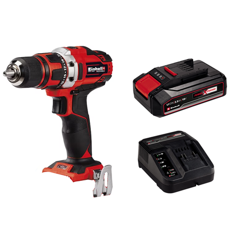 Taladro Atornillador 13mm 18v Bat+ Carg Einhell-0