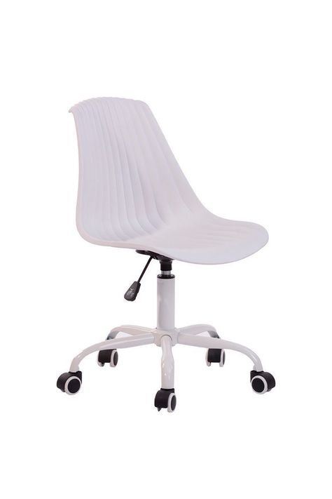 Silla de Escritorio Classic Blanco-0