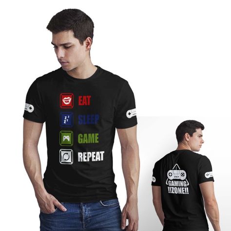 Polera Juvenil Gamer Zone D10-2