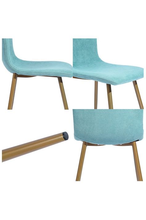 Pack 4 Sillas Comedor Sitial Gold Juliet Verde-4