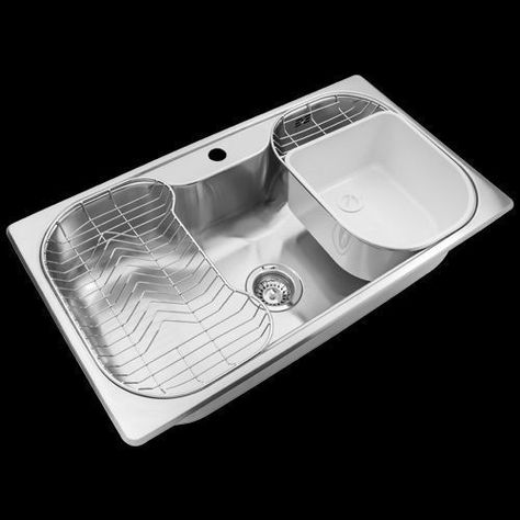 Lavaplatos Simple Acero Inoxidable  Luxor SI85A -3