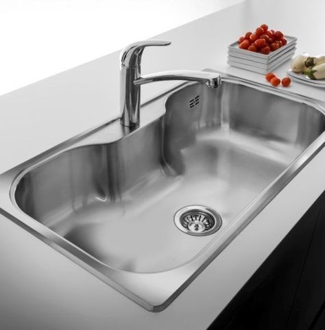 Lavaplatos Simple Acero Inoxidable  Luxor SI85A -0