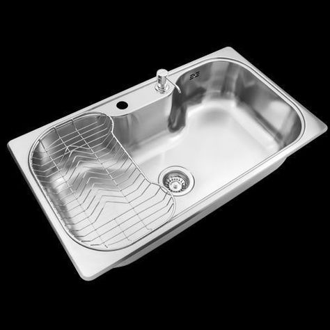 Lavaplatos Simple Acero Inoxidable  Luxor SI85A -2