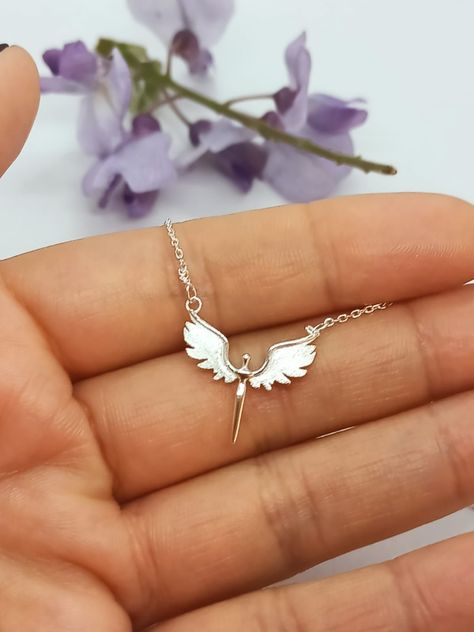 Colgante Alas Angel Plata 925 Paz Amor Chapado Oro Blanco-5