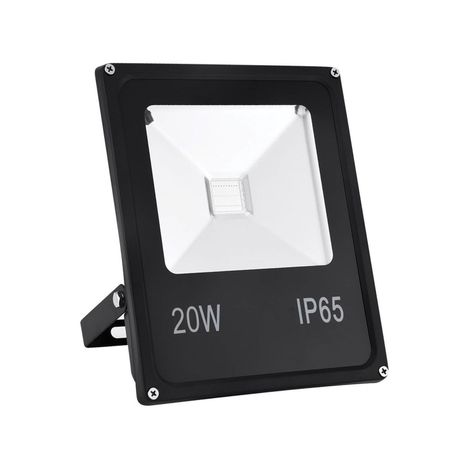 Foco Proyector de Área LED 20W RGB Con Control Remoto-4