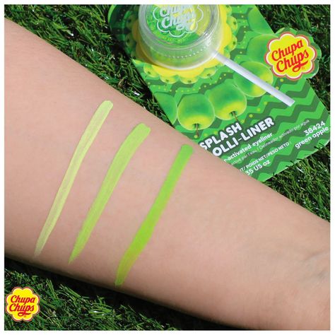Delineador Splash Green Apple Chupa Chups x Rude-2
