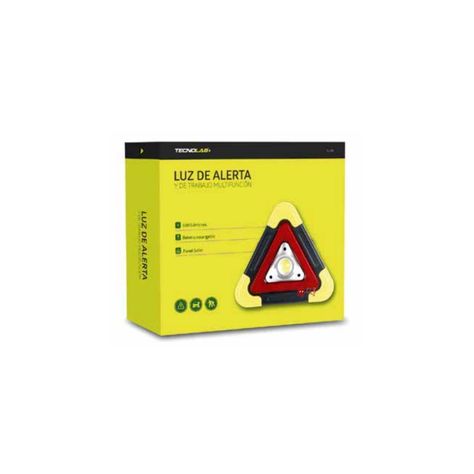 Triangulo Autos Con Luz De Alerta Y Trabajo Recargable - PuntoStore-2