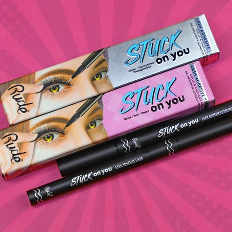 Delineador Adhesivo de Pestañas Stuck On You Rude Cosmetics-2