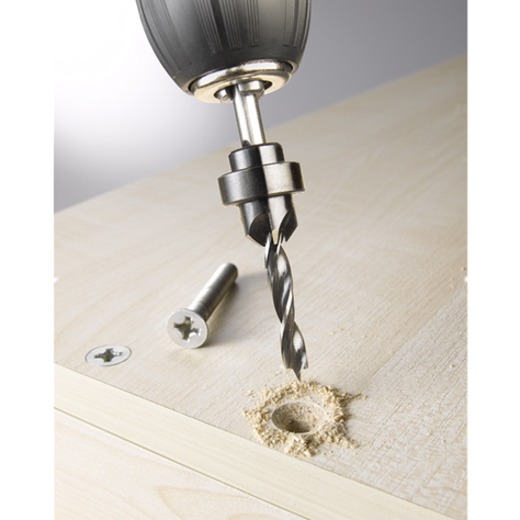 Broca Avellanadora Madera Plastico Pvc 4mm Kwb 513104-1