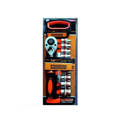 Kit Juego De Dados 12 En 1 Con Llave Profesional-0