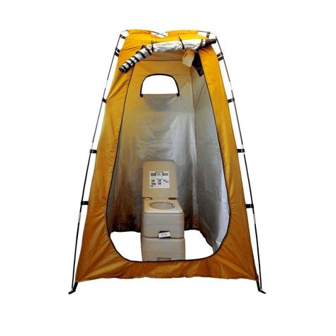Baño Químico con Caseta y Ducha Solar 20Lt Para Camping-2