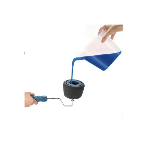 Kit De Rodillo Recargable 1L Para Pintar Profesional 5 Piezas-2
