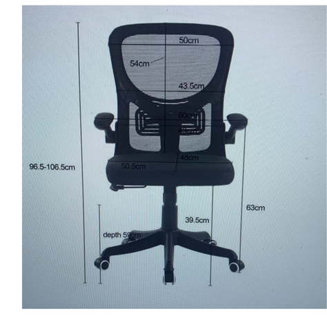 Silla escritorio oficina premium -2