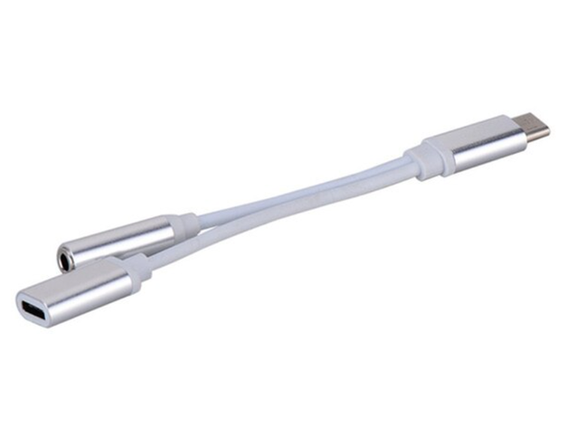 Adaptador De Auriculares Y Carga Para Celulares Samsung-2