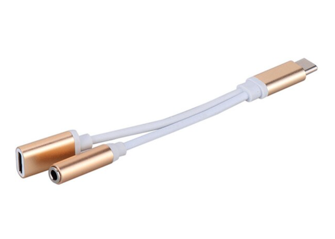 Adaptador De Auriculares Y Carga Para Celulares Samsung-0