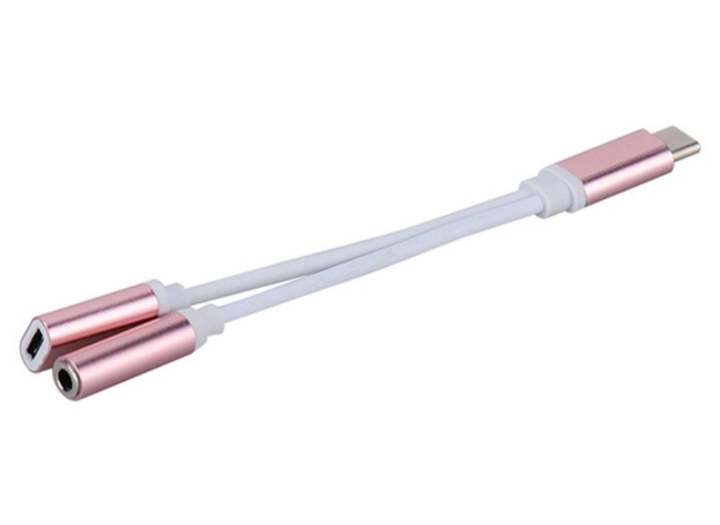 Adaptador De Auriculares Y Carga Para Celulares Samsung-3