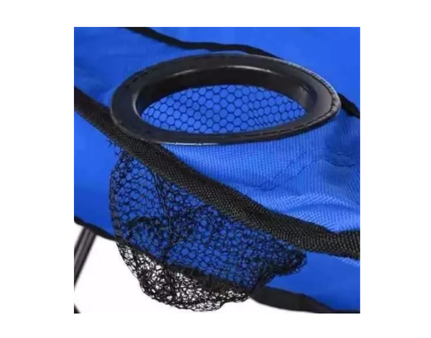 Silla Plegable De Playa Camping Pesca Picnic Con Porta Vaso-5