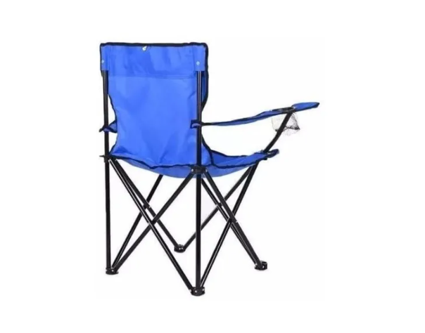 Silla Plegable De Playa Camping Pesca Picnic Con Porta Vaso-3