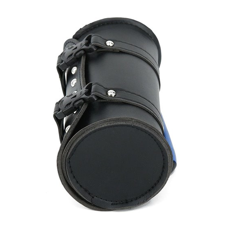Bolso Porta Herramienta Moto - Negro - Con Combinación-3