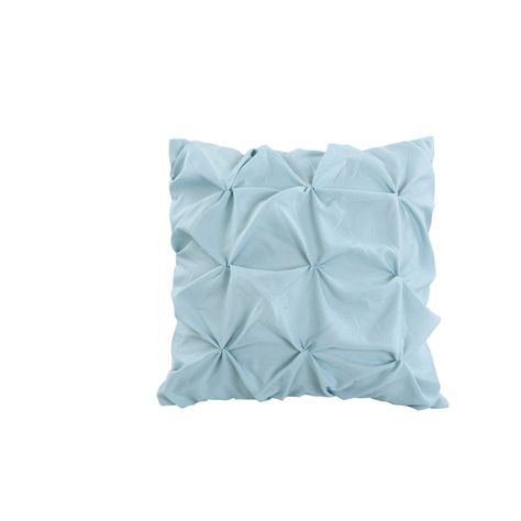 Funda De Cojin Bottoms Prewash Polonia 45X45Cm Verde Agua-0