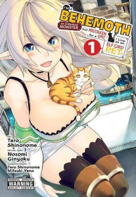 Manga I'm A Behemoth, An S-Ranked Monster, But Mistaken For A Cat, I Live As An Elf Girl's Pet 01 (En Inglés) - USA-0