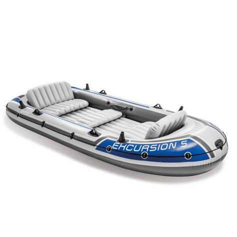 Bote Inflable Excursion 5 Set Capacidad 600 Kg-1