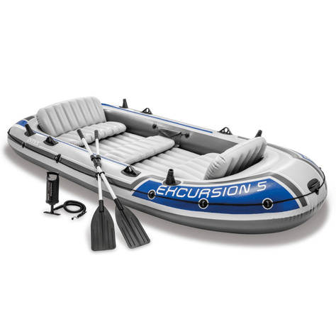 Bote Inflable Excursion 5 Set Capacidad 600 Kg-0