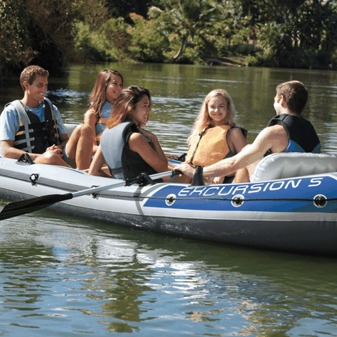 Bote Inflable Excursion 5 Set Capacidad 600 Kg-9