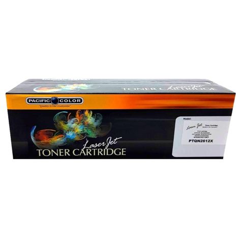 Toner Q 2612X 12X Negro Compatible HP Pacific Color-0