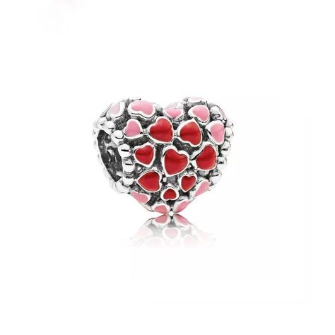Charm Dije  stacked hearts -0