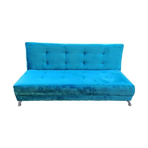 Futon Patagonia Calipso Felpa 2 Cuerpos Pmetal-0