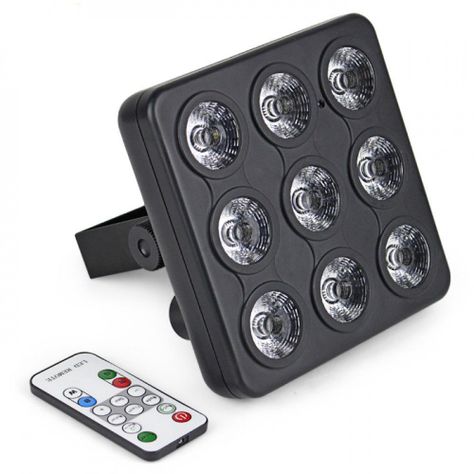 FOCO LED 9LED CON CONTROL REMOTO-0