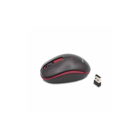 Mouse Inalambrico Optico 3D 1000DPI Rojo Dblue-0