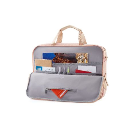 Bagsmart	Bagsmart Maletín Falco Notebook 15.6” - Rosado Claro-4