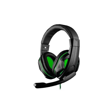 Audífonos Gamer Con Conector 3,5mm Color Verde - Puntostore-0