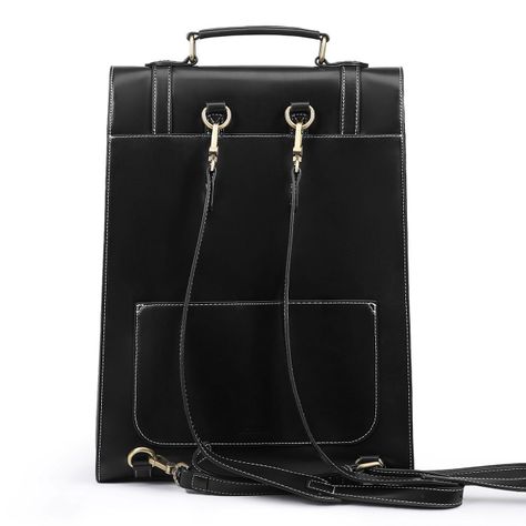 Ecosusi Mochila Vintage Camellia para Notebook 15,6" - Negro-1