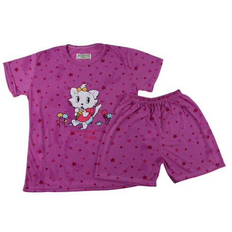 Pijama Niña Gato Fu-0