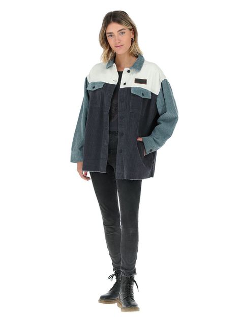 Chaqueta Canelo Azul Mujer-1