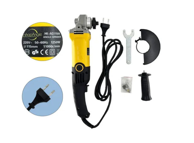 Esmeril Angular 4 1/2' 800 Watts Regulador 6 Velocidades-1
